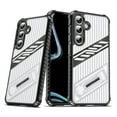 thumbnail image 1 of Allytechgroup Slim Case Compatible with Samsung Galaxy A24 4G, Rugged Heavy Duty Durable Cover Case with Kickstand Shockproof Back Cover for Samsung Galaxy A24 4G Women Men, Black, 1 of 7