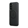 thumbnail image 1 of Allytechgroup Slim Case Compatible with Samsung Galaxy S24, Compatible with MagSafe Soft TPU Hard PC Metal Phone Shell Military Grade Drop Protection Bumper for Women Men, Black, 1 of 5