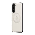 thumbnail image 1 of Allytechgroup Slim Case Compatible with Samsung Galaxy S24, Compatible with MagSafe Soft TPU Hard PC Metal Phone Shell Military Grade Drop Protection Bumper for Women Men, White, 1 of 5