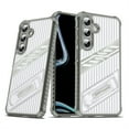 thumbnail image 1 of Allytechgroup Slim Case Compatible with Samsung Galaxy S24 FE, Rugged Heavy Duty Durable Cover Case with Kickstand Shockproof Back Cover for Samsung Galaxy S24 FE Women Men, Gray, 1 of 7