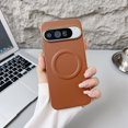 thumbnail image 1 of Allytechgroup Slim Case for Google Pixel 8, Rugged Heavy Duty Durable Cover Case Support Wireless Charging Shockproof Magnetic Protective Back Cover for Google Pixel 8, Brown, 1 of 8