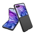 thumbnail image 1 of Allytechgroup Slim Case for Moto Razr 60ultra/Razr Ultra 2025 with Screen Protection, Hard PC Anti-Fingerprint Water Proof Anti-Scratch Shockproof Full Body Cover Protective for Women Men, Black, 1 of 4