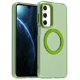 thumbnail image 1 of Allytechgroup Slim Case for Samsung Galaxy A16 5G, Samsung A16 5G Case, Hybrid Shockproof Matte Back Translucent Design Compatible with MagSafe Phone Case for Samsung Galaxy A16 5G, Green, 1 of 7