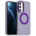 thumbnail image 1 of Allytechgroup Slim Case for Samsung Galaxy A16 5G, Samsung A16 5G Case, Hybrid Shockproof Matte Back Translucent Design Compatible with MagSafe Phone Case for Samsung Galaxy A16 5G, Purple, 1 of 7