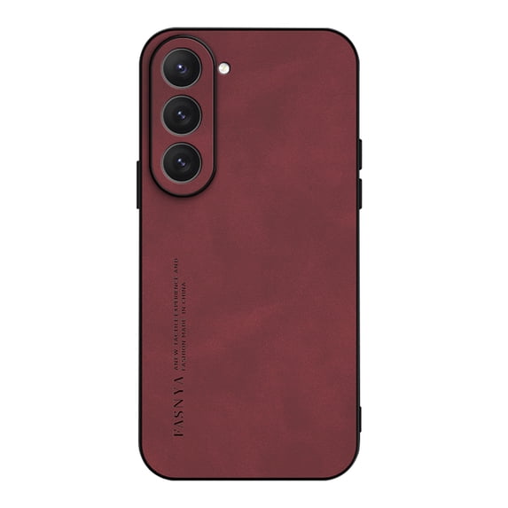 Allytechgroup Slim Case for Samsung Galaxy A16 5G, Vintage Skin Friendly TPU Back Cover Anti-Scratch Shockproof Bumper Lightweight Phone Case for Galaxy A16 5G, Winered
