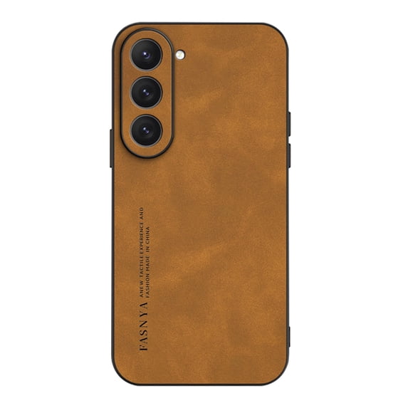 Allytechgroup Slim Case for Samsung Galaxy A16 5G, Vintage Skin Friendly TPU Back Cover Anti-Scratch Shockproof Bumper Lightweight Phone Case for Galaxy A16 5G, Brown