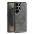 thumbnail image 1 of Allytechgroup Slim Case for Samsung Galaxy S24 FE, PU Leather Support Wireless Charging Shockproof Magentic Protective Rugged Heavy Duty Durable Cover Case for Samsung Galaxy S24 FE, Gray, 1 of 6
