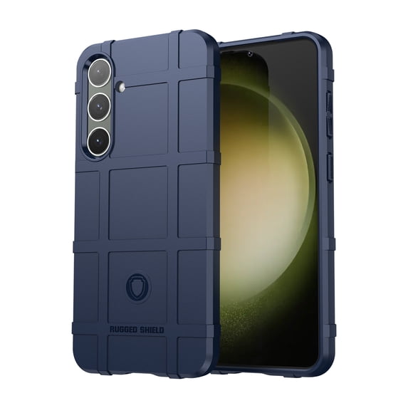 Allytechgroup Slim Case for Samsung Galaxy S25, Hard PC Soft TPU Rugged Heavy Duty Durable Cover Case Shockproof and Anti-Scratch Protective Back Cover for Samsung Galaxy S25, Blue