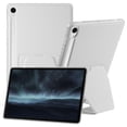 thumbnail image 1 of Allytechgroup Slim Case for Samsung Galaxy Tab S10+ Plus/ Tab S9+ Plus/ Tab S9 FE+ Plus 5G 12.4", Premium PU Leather Acrylic Back Cover Shockproof Anti-Scratch Multi Angle Stand Case Cover, Gray, 1 of 6