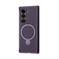 thumbnail image 1 of Allytechgroup Slim Case for Samsung Galaxy Z Fold 6, Built-in Ring Holder Kickstand Compatible with MagSafe Strong Anti-fall Lens Screen High Protection Shockproof Back Cover for Women Men, Purple, 1 of 6
