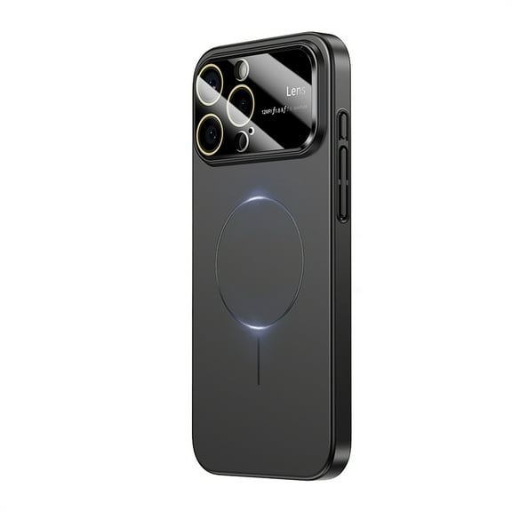 Allytechgroup Slim Case for iPhone 12, Support Wireless Charging Hard PC Rugged Heavy Duty Durable Cover Case Shockproof and Anti-Scratch Protective Back Cover for iPhone 12, Black