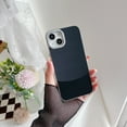 thumbnail image 1 of Allytechgroup Slim Case for iPhone 15 Pro, Hard PC Electroplated Bumper Frame Fashion Colorful Cover for Women Girls, Shockproof Non-Slip Phone Case for iPhone 15 Pro 6.1 Inch - Black2, 1 of 9