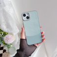 thumbnail image 1 of Allytechgroup Slim Case for iPhone 15 Pro Max, Hard PC Electroplated Bumper Frame Fashion Colorful Cover for Women Girls, Shockproof Non-Slip Phone Case for iPhone 15 Pro Max 6.7 Inch - Mint, 1 of 9