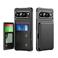 thumbnail image 1 of Allytechgroup Slim Fit Google Pixel 9 / 9 Pro Case, Protective PU Leather Wallet Cover with Card Holder RFID Blocking Back Case Cover for Google Pixel 9 / 9 Pro,Black, 1 of 7