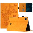 thumbnail image 1 of Allytechgroup Slim-Fit iPad Air 11 Case (2024), Butterfly Embossed Flip Case Cover for Apple iPad Air 11-inch – Shockproof, Drop Protective, with Kickstand, Auto Sleep & Wake Features, Yellow, 1 of 9
