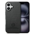 thumbnail image 1 of Allytechgroup Slim PU Leather Case for iPhone 16 Plus, Shockproof Anti-Scratch Magnetic Cover, Wireless Charging Compatible, Lightweight Protective Phone Case for iPhone 16 Plus, Black, 1 of 8