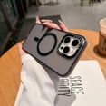 thumbnail image 1 of Allytechgroup Slim Phone Case for Apple iPhone 15 Pro Max, Matte Shockproof iPhone 15 Pro Max Cover Compatible with MagSafe, Translucent Slim Fit Cell Phone Case, Black, 1 of 10