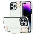 thumbnail image 1 of Allytechgroup Slim Phone Case for Apple iPhone 16, with Hand Strap & Ring Holder Easy to Handle Shockproof Anti-Fingerprint Anti-Slip Stand Protective Case Cover for Women Men,White, 1 of 8