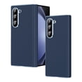 thumbnail image 1 of Allytechgroup Slim Phone Case for Samsung Galaxy Z Fold6, Luxury Carbon Fiber Shockproof Anti-Scratch Rugged Bumper Hybrid Case Cover for Galaxy Z Fold 6, Blue, 1 of 7