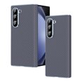 thumbnail image 1 of Allytechgroup Slim Phone Case for Samsung Galaxy Z Fold6, Luxury Carbon Fiber Shockproof Anti-Scratch Rugged Bumper Hybrid Case Cover for Galaxy Z Fold 6, Gray, 1 of 7
