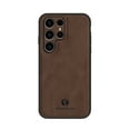 thumbnail image 1 of Allytechgroup Slim case for Samsung Galaxy S25 Ultra - Magnetic Car Mount - Luxury PU Leather Lightweight Soft TPU Shockproof Anti-Scratch Anti-Fingerprint Case for Samsung Galaxy S25 Ultra, Brown, 1 of 9