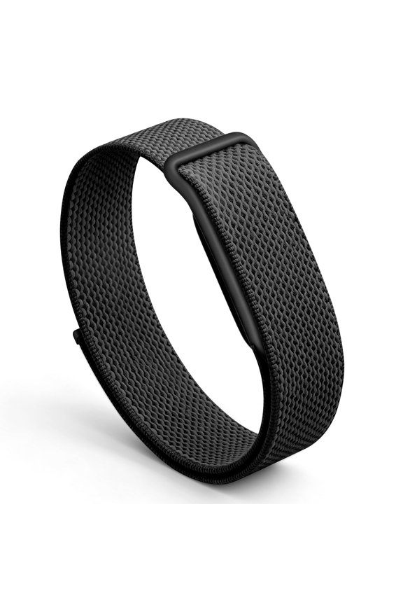 Soft Nylon Loop Watch Band for Google Fitbit Air, Breathable Sport Wristband with Secure Hook and Loop Fastener