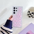 thumbnail image 1 of Allytechgroup Leopard Back Cover Cell Phone Case for Samsung Galaxy A35, Pink, 1 of 9