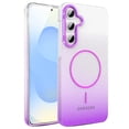 thumbnail image 1 of Allytechgroup Magnetic Shockproof Glitter Slim Protective Back Cover Cell Phone Case for Samsung Galaxy A55, Purple, 1 of 6