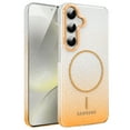 thumbnail image 1 of Allytechgroup Sparkly Case for Samsung Galaxy S24, Slim Glitter Magnetic Phone Shell Compatible with Magsafe Anti Yellowing Shockproof Protective Back Cover for Samsung Galaxy S24, Gold, 1 of 6