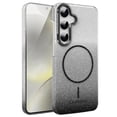 thumbnail image 1 of Allytechgroup Sparkly Case for Samsung Galaxy S24, Slim Glitter Magnetic Phone Shell Compatible with Magsafe Anti Yellowing Shockproof Protective Back Cover for Samsung Galaxy S24, Black, 1 of 6