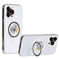 thumbnail image 1 of Allytechgroup Stand Case Compatible with Apple iPhone 15 Plus for Women Men, Compass Design Ring Holder Kickstand Anti-Scratch Shockproof Bumper Phone Case for iPhone 15 Plus, Silver, 1 of 8