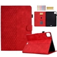 thumbnail image 1 of Allytechgroup Stylish Case for Apple iPad 11th 10th Gen 2025/2022 10.9 Inch, Smart Cover Auto Sleep Wake Protective Shockproof Anti-Scratch Slim Flip Folio Case for iPad 11th 10th Gen, Red, 1 of 10