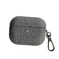 thumbnail image 1 of Allytechgroup Stylish Earbuds Case for Apple AirPods 4th Generation 2024, with Keychain Linen Finish Shockproof Anti-Scratch Dustproof Case Cover for AirPods 4 2024, Gray, 1 of 7