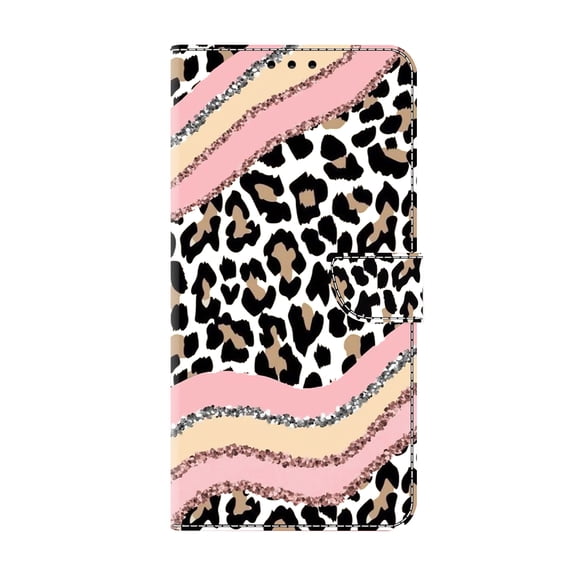 Allytechgroup Stylish Google Pixel 9 / 9 Pro Case Cover, Flip Wallet Case with Card Slots, Magnetic Closure Stand Feature Shockproof PU Leather Phone Case for Google Pixel 9 / 9 Pro,Zebra Leopard