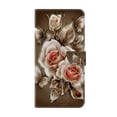 thumbnail image 1 of Allytechgroup Stylish Google Pixel 9A Case Cover, Flip Cover Wallet Case with Card Slots, Magnetic Closure Stand Feature Shockproof PU Leather Phone Case for Google Pixel 9A,Brown Roses, 1 of 8