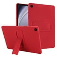 thumbnail image 1 of Allytechgroup TPU Back Cover Case for Samsung Galaxy Tab A9+ with Kickstand, Military-Grade Protection Precise Cutouts + Cleaning Cloth & Stylus in Random Color for Galaxy Tab A9+, Red, 1 of 7