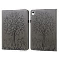 thumbnail image 1 of Allytechgroup Tablet Case for iPad Air 11 2024 - Slim Fit and Shockproof Deer Tree Embossed Flip Case with Kickstand - Ultimate Protection for Apple iPad Air 11 inch, Gray, 1 of 3