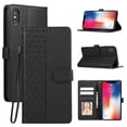thumbnail image 1 of Allytechgroup Wallet Case Compatible with Apple iPhone XR for Women Men, Flip Stand Cards Slots Bumper Anti-Scratch All-Round Protection Slim Fit Shell Cover Phone Case for iPhone XR, Black, 1 of 9
