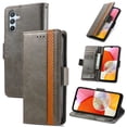 thumbnail image 1 of Allytechgroup Wallet Case Cover for Samsung Galaxy S24 FE, Vintage PU Leather RFID Blocking Cards Holder Stand Flip Folio Mangetic Closure Shockproof Phone Case Cover for Galaxy S24 FE, Gray, 1 of 9