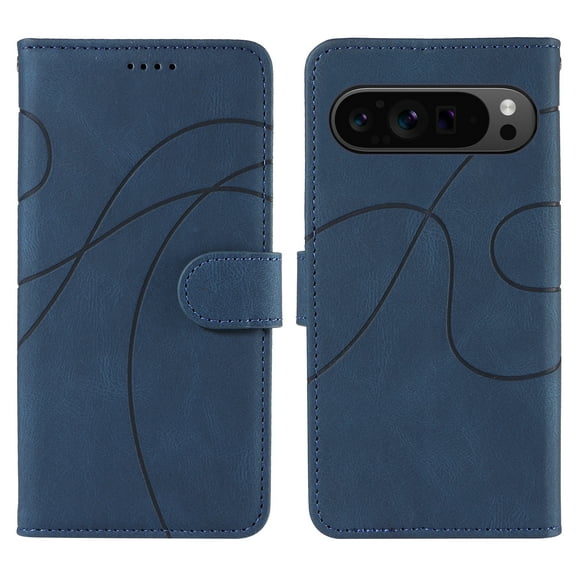 Allytechgroup Wallet Case for Google Pixel 10 /10 Pro, Fllip Cover Shockproof Anti-Scratch Cards Slots Magnetic Closure Bumper Stylish Phone Case Shell for Google Pixel 10 /10 Pro, Darkblue