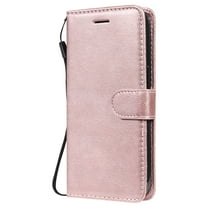 Allytechgroup Wallet Case for Google Pixel 9 / 9 Pro, Luxury PU Leather Flip Folio Anti-Scrach Bumper Shockproof Cards Holder Protective Phone Case for Girls Women Men, Rosegold
