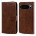 thumbnail image 1 of Allytechgroup Wallet Case for Google Pixel 9 Pro XL, Premium PU Leather Slim Fit Business Type Book Cover Cards Slots Magnetic Closure Flip Cover Phone Case for Pixel 9 Pro XL, Brown, 1 of 8