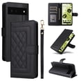 thumbnail image 1 of Allytechgroup Wallet Case for Google Pixel 9 Pro XL, Premium PU Leather Slim Flip Cover Stand Bumper Shockproof Protective Cards Slots Anti-Scratch Phone Case for Pixel 9 Pro XL, Black, 1 of 12