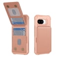 thumbnail image 1 of Allytechgroup Wallet Case for Google Pixel 9A with Credit Card Slot, PU Leather Hard PC Back Cover Shockproof Kickstand Bumper Anti-Slip Magnetic Closure Case Cover for Women Men, Rosegold, 1 of 6