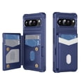 thumbnail image 1 of Allytechgroup Wallet Case for Google Pixel 9A with Credit Card Slot, Slim Fit PU Leather RFID Blocking Stand Phone Case Shockproof Protective Back Cover for Google Pixel 9A Women Men, Darkblue, 1 of 7