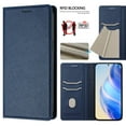 thumbnail image 1 of Allytechgroup Wallet Case for Google Pixel 9A, Premium PU Leather Flip Cover Magnetic Closure Protective Stand RFID Blocking Slim Phone Case Cover for Google Pixel 9A, Darkblue, 1 of 9