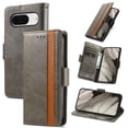 thumbnail image 1 of Allytechgroup Wallet Case for Google Pixel 9A, RFID Blocking Vintage PU Leather Cards Slots Flip Folio Stand Magnetic Closure Shockproof Phone Case Cover for Google Pixel 9A, Gray, 1 of 8