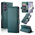 thumbnail image 1 of Allytechgroup Wallet Case for Samsung Galaxy A05, Premium PU Leather Cards Slots Shockproof Flip Cover Stand Feature Magnetic Closure Retro Business Style Case Cover for Galaxy A05, Darkgreen, 1 of 6