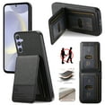 thumbnail image 1 of Allytechgroup Wallet Case for Samsung Galaxy A32 4G with Credit Card Slot, RFID Blocking PU Leather Magnetic Closure Shockproof Protective Back Cover Bumper for Samsung Galaxy A32 4G, Black, 1 of 11