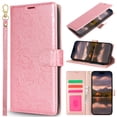 thumbnail image 1 of Allytechgroup Wallet Case for Samsung Galaxy Note 20 Ultra, Flip PU Leather Protective Case Cover With Strap Non-Slip Slim Lightweight Shock-Absorbent TPU Lanyard for Galaxy Note 20 Ultra, Pink, 1 of 8